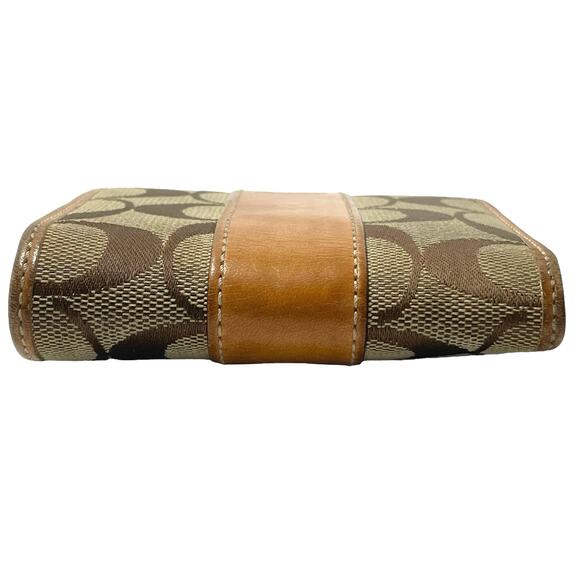 Coach (Vintage) Monogram Print Billford Wallet (Unisex) - Picture 5 of 12